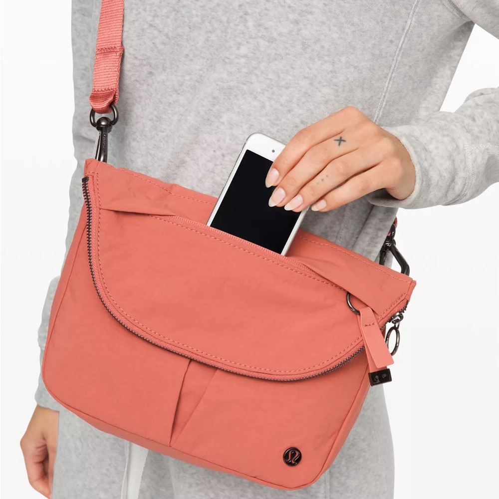 Lululemon Coral Crossbody Bag